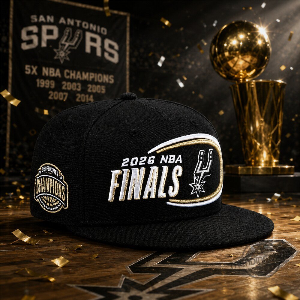 Spurs 2026 Conference Finals Champions Locker Room Hat