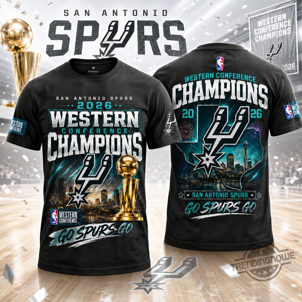 Spurs 2026 Conference Finals Go Spurs Go Shirt
